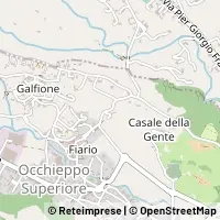 地図 Occhieppo Superiore