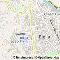 Mapa Biella