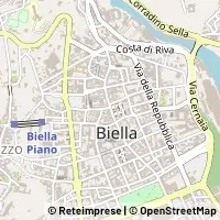 Mapa Biella
