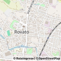 Mapa Rovato