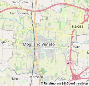 Mappa 31021 Mogliano Veneto TV, Italia (2.853)