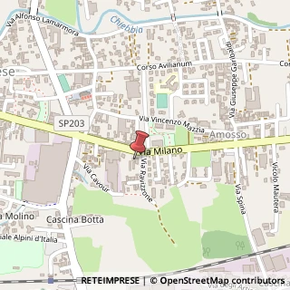 Mappa Via Milano, 302, 13856 Vigliano Biellese, Biella (Piemonte)