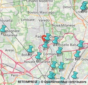 Mappa Via Thomas Alva Edison, 20037 Paderno Dugnano MI, Italia (5.948)