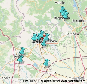 Mappa 13856 Vigliano Biellese BI, Italia (13.38455)