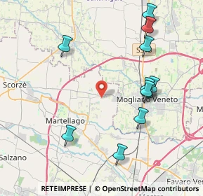 Mappa Via Don Bosco, 30037 Scorzè VE, Italia (4.34636)