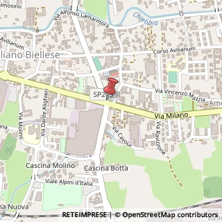 Mappa Via Milano, 215, 13856 Vigliano Biellese, Biella (Piemonte)