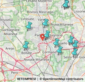 Mappa Via Galileo Galilei, 20037 Paderno Dugnano MI, Italia (4.31182)