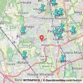 Mappa Via Como, 20021 Bollate MI, Italia (2.87231)
