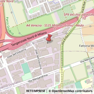 Mappa Via Enrico De Nicola, 4, 20037 Paderno Dugnano, Milano (Lombardia)