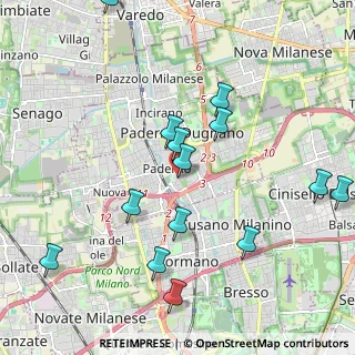 Mappa PARCHEGGIO, 20037 Paderno Dugnano MI, Italia (2.23786)