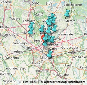 Mappa PARCHEGGIO, 20037 Paderno Dugnano MI, Italia (8.77)