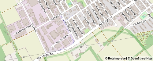 Mappa Canegrate