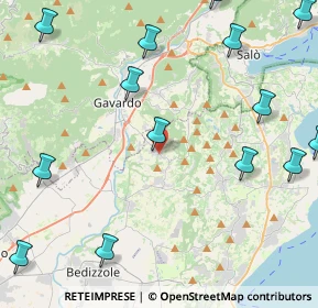 Mappa Via Castello, 25080 Muscoline BS, Italia (5.91)