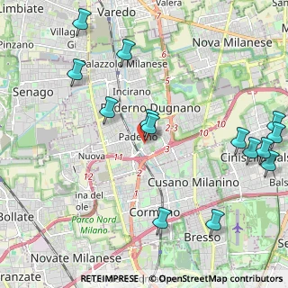 Mappa Piazza Giovanni Falcone e Paolo Borsellino, 20037 Paderno Dugnano MI, Italia (2.66071)