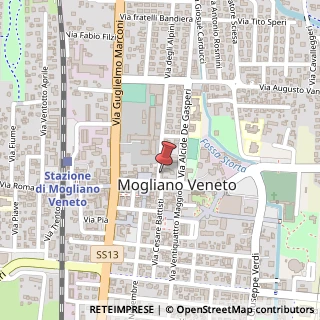 Mappa Via degli Alpini, 8, 31021 Mogliano Veneto, Treviso (Veneto)