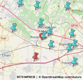 Mappa Via San Fermo, 25038 Rovato BS, Italia (4.69077)