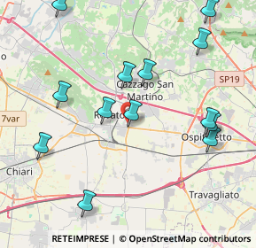 Mappa Via San Fermo, 25038 Rovato BS, Italia (4.51385)