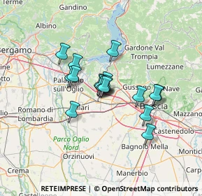 Mappa Via San Fermo, 25038 Rovato BS, Italia (9.08588)