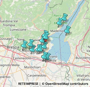 Mappa Via Atleti Azzurri D'Italia, 25080 Castello BS, Italia (10.23214)