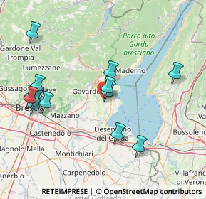 Mappa Via Atleti Azzurri D'Italia, 25080 Castello BS, Italia (16.81692)