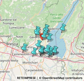 Mappa Via Atleti Azzurri D'Italia, 25080 Castello BS, Italia (9.55947)