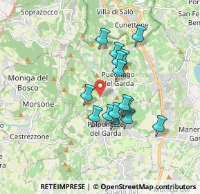 Mappa Via Atleti Azzurri D'Italia, 25080 Castello BS, Italia (1.39467)