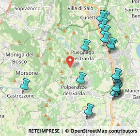 Mappa Via Atleti Azzurri D'Italia, 25080 Castello BS, Italia (2.557)