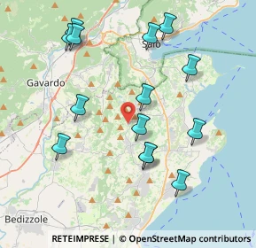 Mappa Via Atleti Azzurri D'Italia, 25080 Castello BS, Italia (4.08143)
