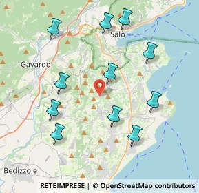 Mappa Via Atleti Azzurri D'Italia, 25080 Castello BS, Italia (4.13091)