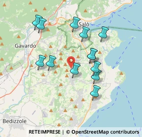 Mappa Via Atleti Azzurri D'Italia, 25080 Castello BS, Italia (3.35154)