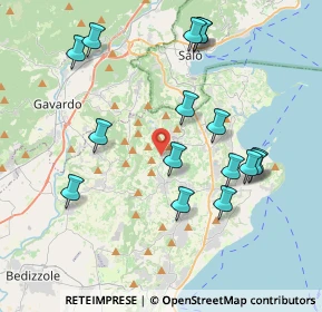 Mappa Via Atleti Azzurri D'Italia, 25080 Castello BS, Italia (4.07375)