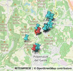 Mappa Via Atleti Azzurri D'Italia, 25080 Castello BS, Italia (0.62308)