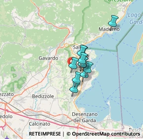 Mappa Via Atleti Azzurri D'Italia, 25080 Castello BS, Italia (3.68818)