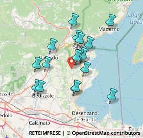 Mappa Via Atleti Azzurri D'Italia, 25080 Castello BS, Italia (6.14765)