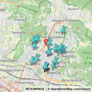 Mappa Via Vittorio Locchi, 25128 Brescia BS, Italia (1.64)