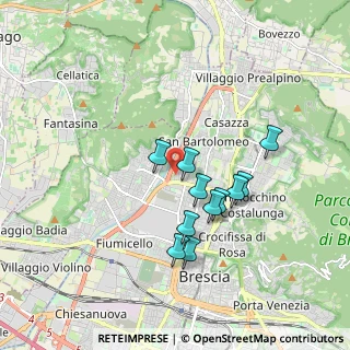 Mappa Via Vittorio Locchi, 25128 Brescia BS, Italia (1.50091)