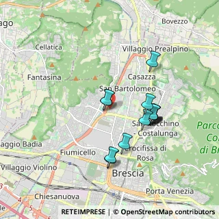 Mappa Via Vittorio Locchi, 25128 Brescia BS, Italia (1.57929)