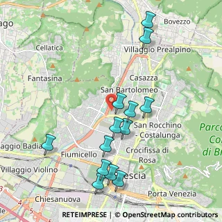 Mappa Via Vittorio Locchi, 25128 Brescia BS, Italia (2.11923)