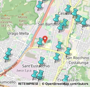 Mappa Via Scuole, 25128 Brescia BS, Italia (1.344)