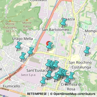 Mappa Via Scuole, 25128 Brescia BS, Italia (1.286)