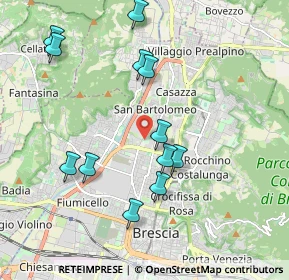 Mappa Via Scuole, 25128 Brescia BS, Italia (1.99333)