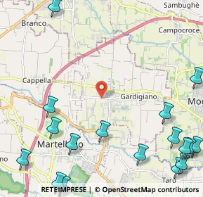 Mappa Tabaccheria Peseggia-Scorzè, 30037 Scorzè VE, Italia (3.511)