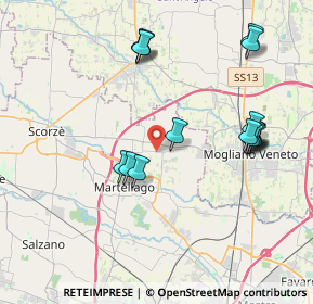 Mappa Tabaccheria Peseggia-Scorzè, 30037 Scorzè VE, Italia (4.07)