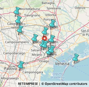 Mappa Tabaccheria Peseggia-Scorzè, 30037 Scorzè VE, Italia (13.47154)