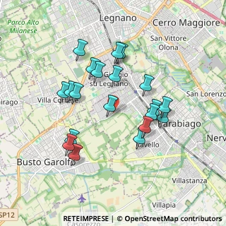 Mappa Via Magenta, 20039 Canegrate MI, Italia (1.688)