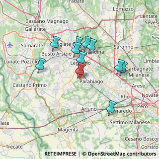 Mappa Via Magenta, 20039 Canegrate MI, Italia (6.33545)