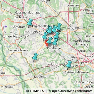 Mappa Via Magenta, 20039 Canegrate MI, Italia (5.07)