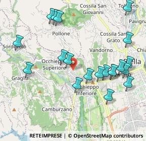 Mappa Via Castellazzo, 13898 Occhieppo Superiore BI, Italia (2.232)