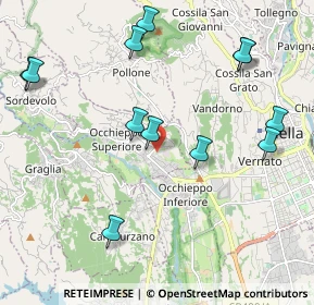 Mappa Via Castellazzo, 13898 Occhieppo Superiore BI, Italia (2.3325)