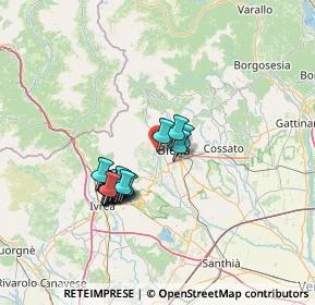 Mappa Via Castellazzo, 13898 Occhieppo Superiore BI, Italia (11.81)